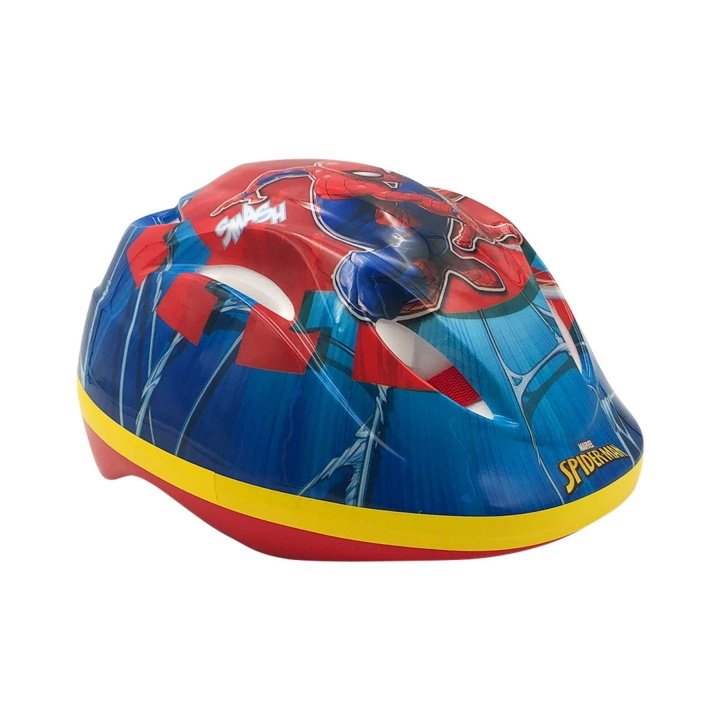 Volare Sykkelhjelm 51-55 cm - Spiderman (969) i gruppen SPORT, FRITID & HOBBY / Sportsutstyr / Sykkeltilbehør / Hjelmer hos TP E-commerce Nordic AB (D06513)