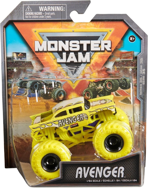 Monster Jam 1:64 Enkeltpakke - Avenger i gruppen LEKER, BARN OG BABY / Leker / Lekebiler hos TP E-commerce Nordic AB (D06568)