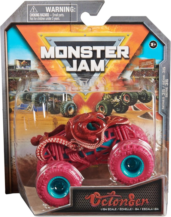 Monster Jam 1:64 Enkeltpakke - Octonder i gruppen LEKER, BARN OG BABY / Leker / Lekebiler hos TP E-commerce Nordic AB (D06569)