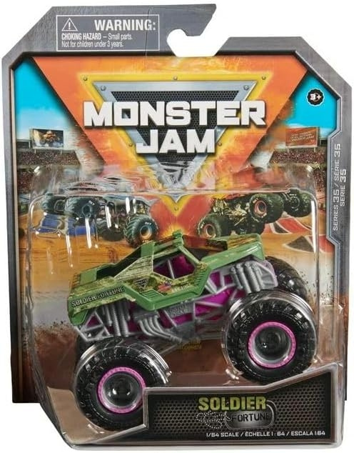 Monster Jam 1:64 Single Pack - Soldier i gruppen LEKER, BARN OG BABY / Leker / Lekebiler hos TP E-commerce Nordic AB (D06570)