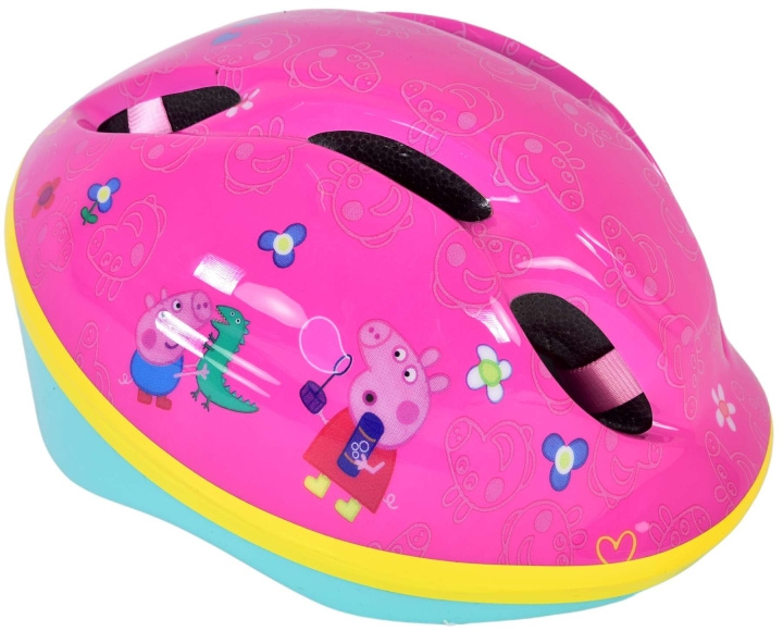 Volare Sykkelhjelm 51-55 cm - Peppa Pig (897) i gruppen SPORT, FRITID & HOBBY / Sportsutstyr / Sykkeltilbehør / Hjelmer hos TP E-commerce Nordic AB (D06573)