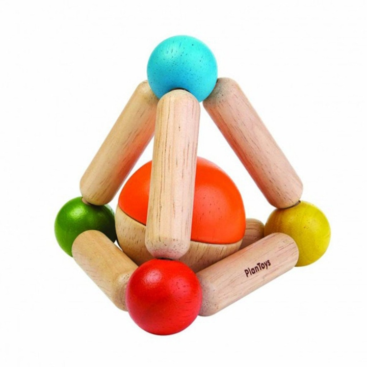 PlanToys Triangle Clutching Toy i gruppen LEKER, BARN OG BABY / Babyleker (0-3 år) / Aktivitetsleker hos TP E-commerce Nordic AB (D06589)