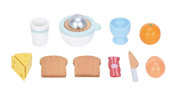 Small Wood Frokostlekesett med juicepresse (L40295) i gruppen LEKER, BARN OG BABY / Leker / Lite hjem & rollespill hos TP E-commerce Nordic AB (D06601)