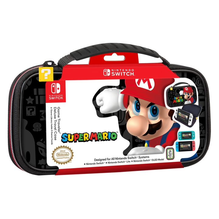 Nintendo Switch Deluxe reiseveske (Super Mario) i gruppen Elektronikk / TV-spill & tilbehør / Nintendo Switch / Tilbehør hos TP E-commerce Nordic AB (D06630)