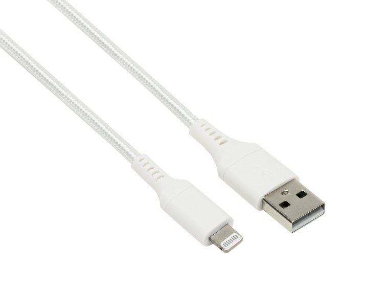 Speedlink USB-A til Lightning-kabel, hvit i gruppen SMARTTELEFON & NETTBRETT / Ladere og Kabler / Kabler / Kabler Lightning hos TP E-commerce Nordic AB (D06673)