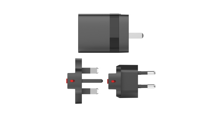 Speedlink Reiselader USB-A og USB-C 15W for USA, Storbritannia og EU, svart i gruppen HJEM, HUS OG HAGE / El og belysning / Reiseadaptere hos TP E-commerce Nordic AB (D06676)