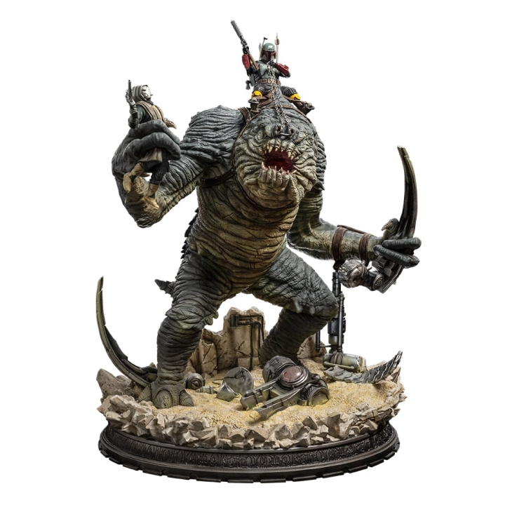 Star Wars Boba Fett & Rancor Statue Demi Scale 1/20 i gruppen SPORT, FRITID & HOBBY / Morsomme produkter / Samlerobjekter hos TP E-commerce Nordic AB (D06692)