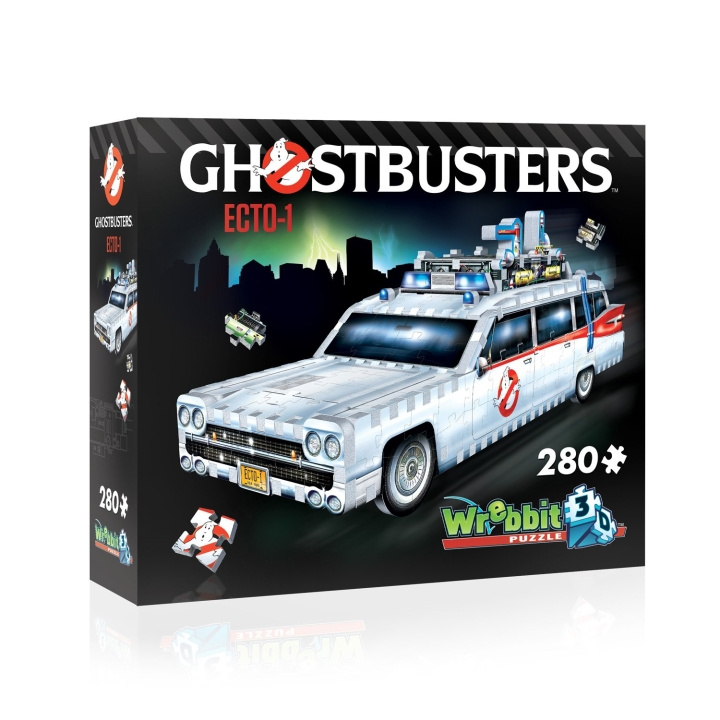 Wrebbit 3D-puslespill - Ghostbusters - Ecto-1 (40970039) i gruppen SPORT, FRITID & HOBBY / Hobby / Puslespill hos TP E-commerce Nordic AB (D06709)