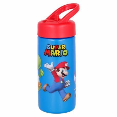 Super Mario Stor - Sipper Water Bottle (410ml) - Super Mario (088808718-21401) i gruppen LEKER, BARN OG BABY / Spise & drikke / Tåteflasker & tilbehør hos TP E-commerce Nordic AB (D06742)