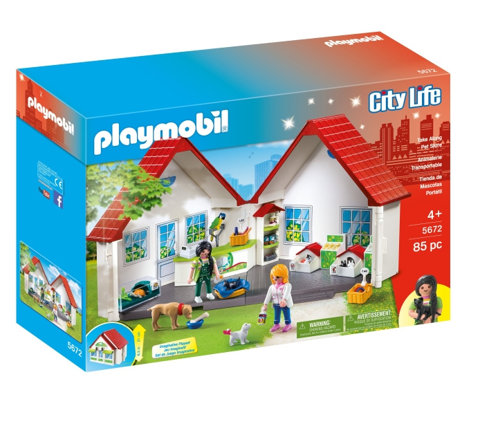 Playmobil Ta med deg dyreklinikken (71396) i gruppen LEKER, BARN OG BABY / Leker / Lekesett hos TP E-commerce Nordic AB (D06747)