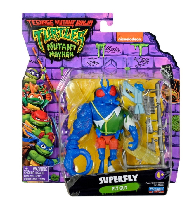 Teenage Mutant Ninja Turtles Turtles Mutant Mayhem - Grunnfigurer 12 cm - Firefly i gruppen LEKER, BARN OG BABY / Leker / Figurer, miniatyrer og tilbehør hos TP E-commerce Nordic AB (D06779)