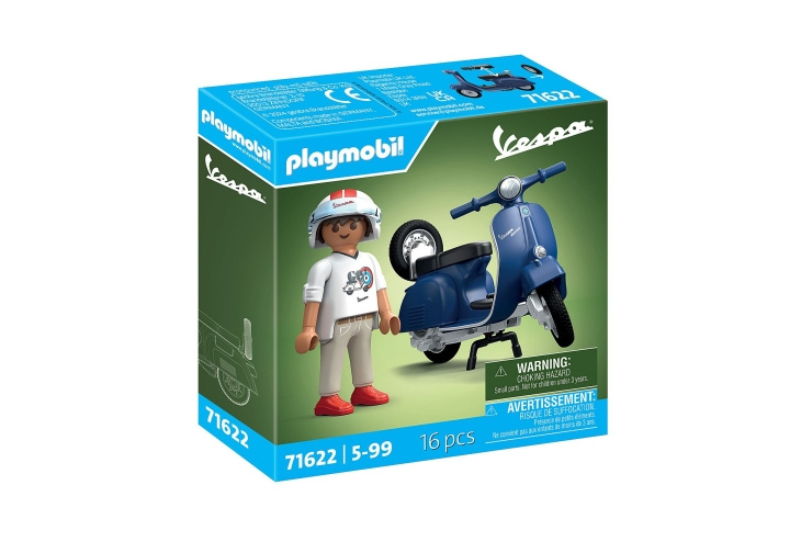 Playmobil 1969 Vespa 150 Sprint Veloce, blå (71622) i gruppen LEKER, BARN OG BABY / Leker / Figurer, miniatyrer og tilbehør hos TP E-commerce Nordic AB (D06783)