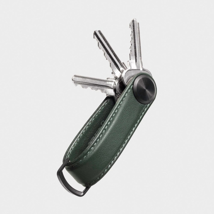 Orbitkey Key Organiser Pro Leather - Evergreen i gruppen SPORT, FRITID & HOBBY / Morsomme produkter / Smarte produkter hos TP E-commerce Nordic AB (D06794)