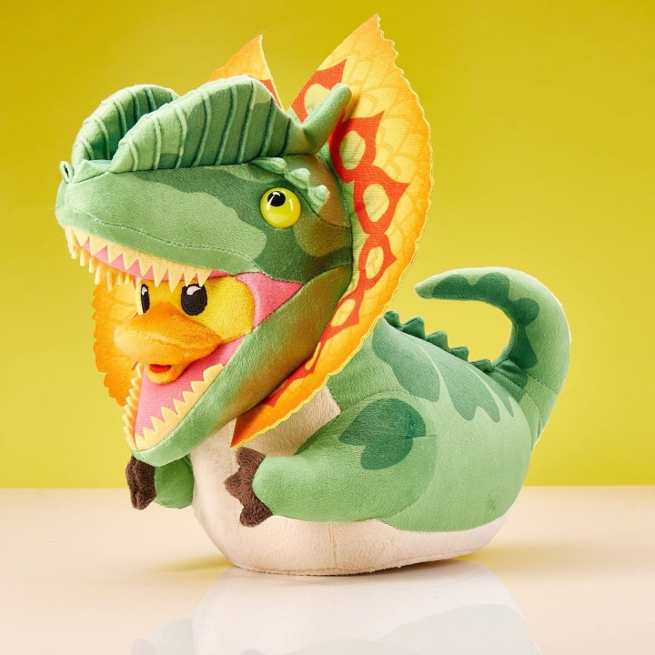 Tubbz Numskull - Jurassic Park Tubbz PLUSH Dilophosaurus i gruppen SPORT, FRITID & HOBBY / Morsomme produkter / Samlerobjekter hos TP E-commerce Nordic AB (D06956)