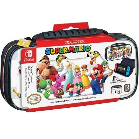 Nintendo Switch Game Traveler Deluxe reiseveske - Super Mario Team i gruppen Elektronikk / TV-spill & tilbehør / Nintendo Switch / Tilbehør hos TP E-commerce Nordic AB (D06993)