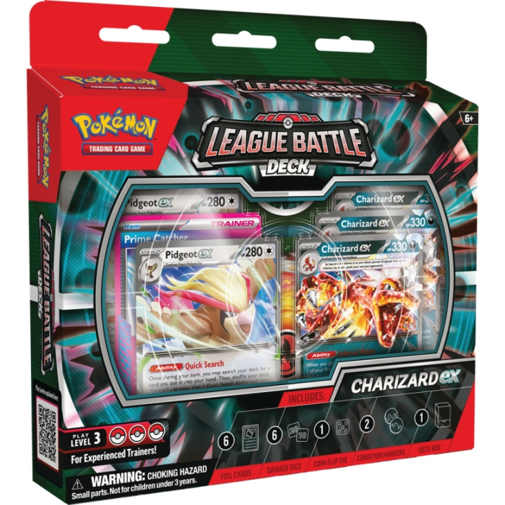 Pokémon Liga Battle Deck - Charizard ex (POK85883) i gruppen LEKER, BARN OG BABY / Spill / Kortspill hos TP E-commerce Nordic AB (D07009)