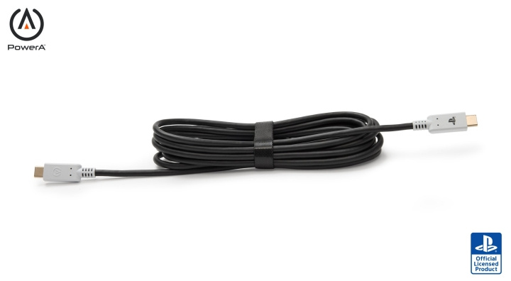 PowerA USB-C til USB-C-ladekabel (Playstation 5) - 3 meter i gruppen Elektronikk / TV-spill & tilbehør / Sony PlayStation 5 / Tilbehør hos TP E-commerce Nordic AB (D07023)