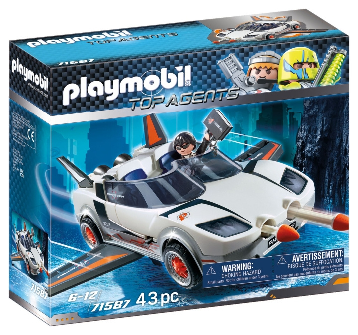 Playmobil Agent P\'s Spy Racer (71587) i gruppen LEKER, BARN OG BABY / Leker / Figurer, miniatyrer og tilbehør hos TP E-commerce Nordic AB (D07024)