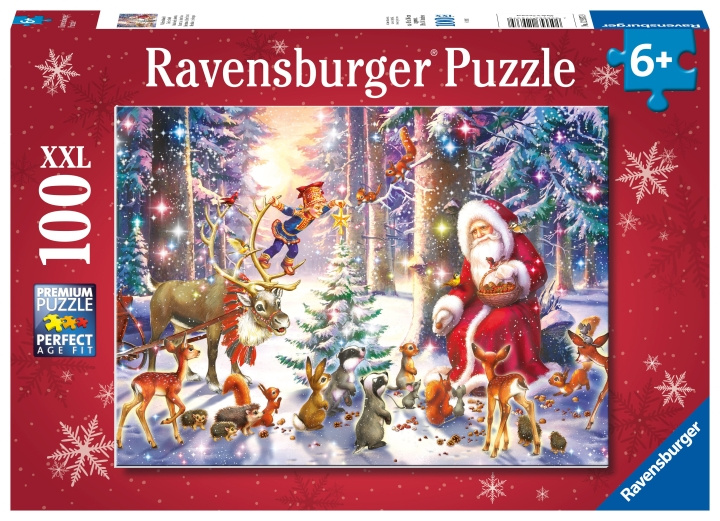 Ravensburger Puslespill Jul i skogen 100 p (10112937) i gruppen LEKER, BARN OG BABY / Leker / Barnas puslespill hos TP E-commerce Nordic AB (D07060)