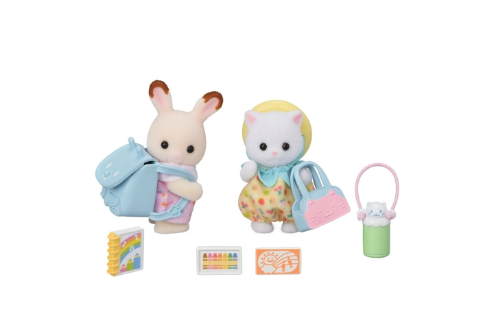 Sylvanian Families Nursery Friends - Walk Along Duo (5747) i gruppen LEKER, BARN OG BABY / Babyleker (0-3 år) / Kosedyr hos TP E-commerce Nordic AB (D07095)