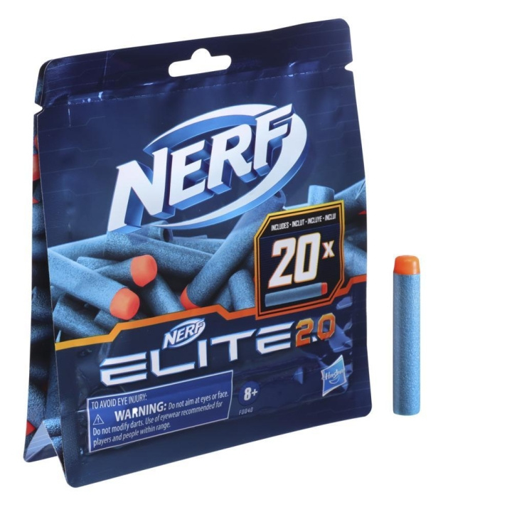 Nerf Elite 2.0 Refill 20 dartpiler (F0040) i gruppen LEKER, BARN OG BABY / Leker / Actionspill hos TP E-commerce Nordic AB (D07171)