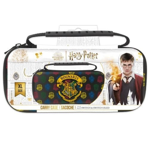 Trade Invaders Harry Potter - XL-etui for Switch og Switch Oled - flerfarget - 4 hus i gruppen Elektronikk / TV-spill & tilbehør / Nintendo Switch hos TP E-commerce Nordic AB (D07235)