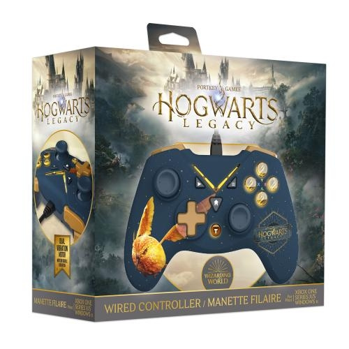 Trade Invaders Harry Potter - Kablet kontroller for Xbox One/ PC med 3M Câble - Golden Vivet i gruppen Elektronikk / TV-spill & tilbehør / Xbox Series X hos TP E-commerce Nordic AB (D07257)