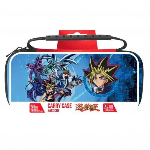 Trade Invaders Yu-Gi-Oh! - XL-etui for Switch og Switch Oled - Blå - Gruppe i gruppen Elektronikk / TV-spill & tilbehør / Nintendo Switch / Tilbehør hos TP E-commerce Nordic AB (D07260)