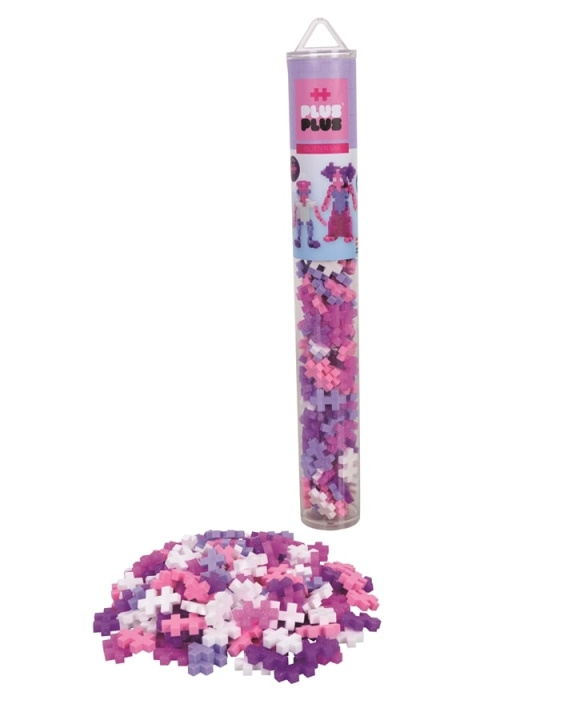 Plus Plus Tube med 100 stk - Glitter Mix (4244) i gruppen LEKER, BARN OG BABY / Leker / Byggeleker / Byggeklosser hos TP E-commerce Nordic AB (D07363)