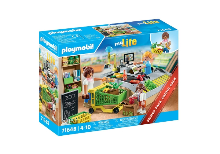 Playmobil Økologisk supermarked (71648) i gruppen LEKER, BARN OG BABY / Leker / Lekesett hos TP E-commerce Nordic AB (D07374)