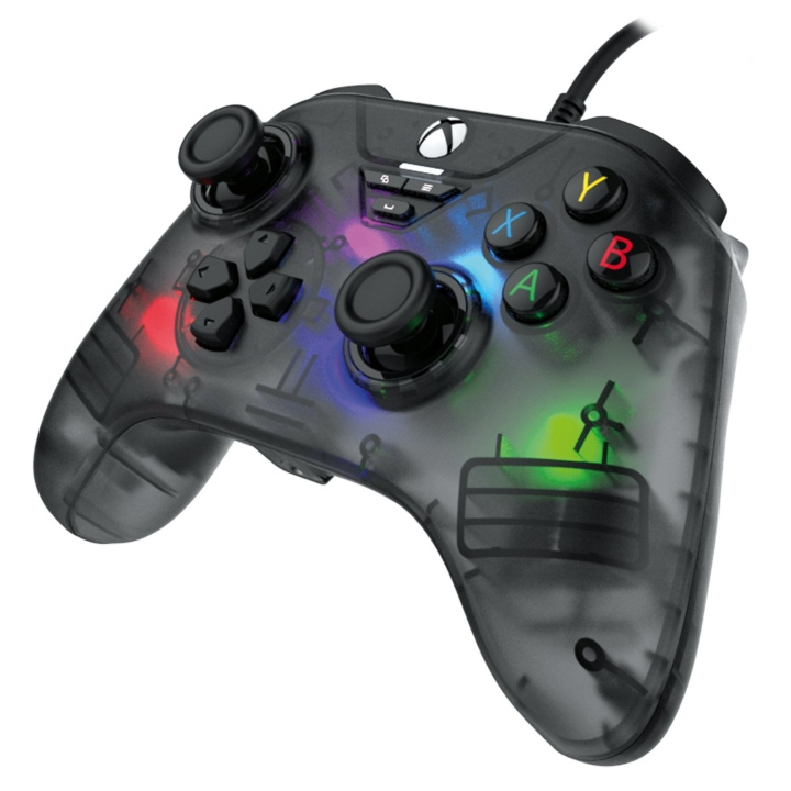 Snakebyte GamePad RGB X (røykgrå) - XBOX/PC i gruppen Elektronikk / TV-spill & tilbehør / Xbox Series X / Tilbehør hos TP E-commerce Nordic AB (D07452)