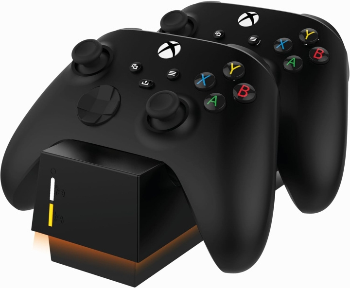 Snakebyte Twin Charge X (svart) XBOX i gruppen Elektronikk / TV-spill & tilbehør / Xbox Series X / Tilbehør hos TP E-commerce Nordic AB (D07457)