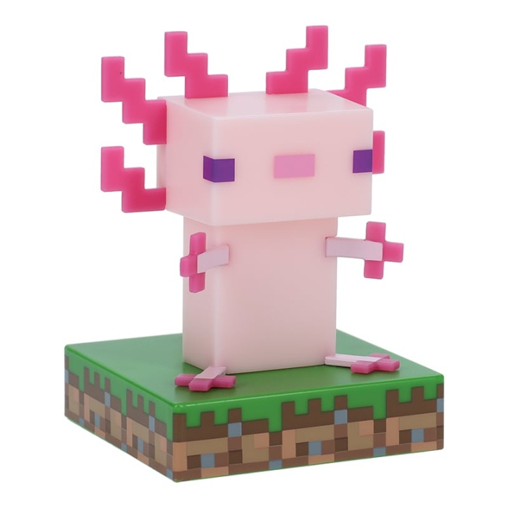 Paladone Minecraft - Axolotl-ikonlampe i gruppen LEKER, BARN OG BABY / Barnerom / Belysning / Bordlamper hos TP E-commerce Nordic AB (D07465)