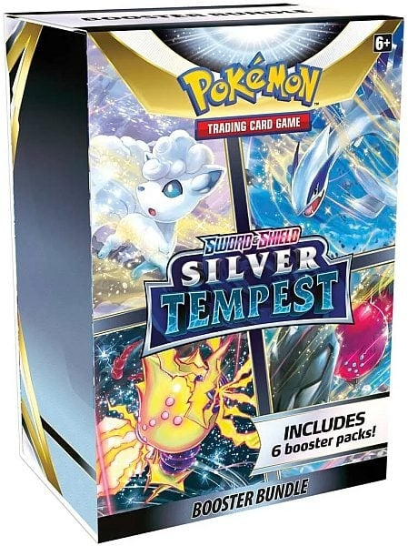 Pokémon Sverd og skjold - Silver Tempest Booster-pakke (POK85154) i gruppen LEKER, BARN OG BABY / Spill / Kortspill hos TP E-commerce Nordic AB (D07485)