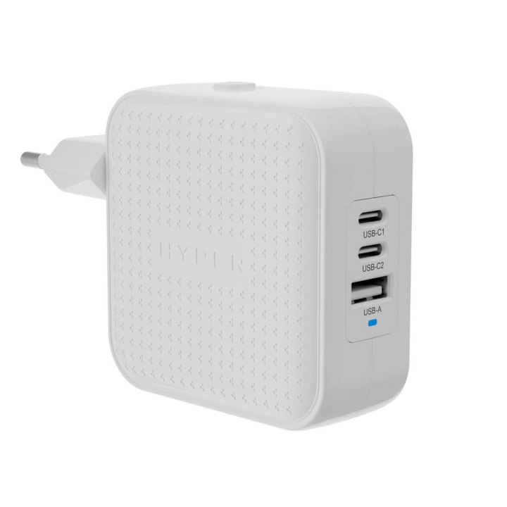 Targus Hyper - HyperJuice 70 W USB-C GaN reiselader (2C+1A) - hvit i gruppen SMARTTELEFON & NETTBRETT / Ladere og Kabler / Vegglader / Vegglader Type C hos TP E-commerce Nordic AB (D07492)