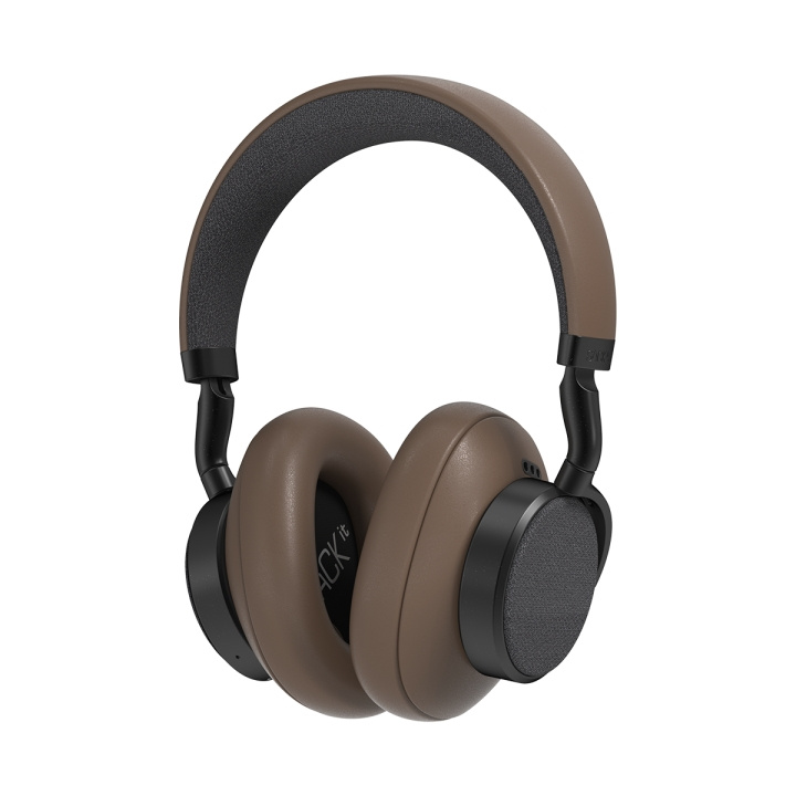 SACKit Touch 400 Hybrid ANC Over-Ear-hodetelefoner - brun i gruppen Elektronikk / Lyd & Bilde / Hodetelefoner & Tilbehør / Hodetelefoner hos TP E-commerce Nordic AB (D07517)