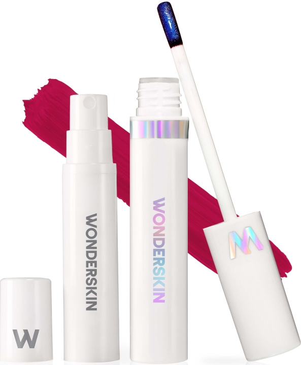 Wonderskin Wonder Blading Lip Stain Kit Darling Bright Plum i gruppen HELSE OG SKJØNNHET / Makeup / Lepper / Leppestift hos TP E-commerce Nordic AB (D07543)