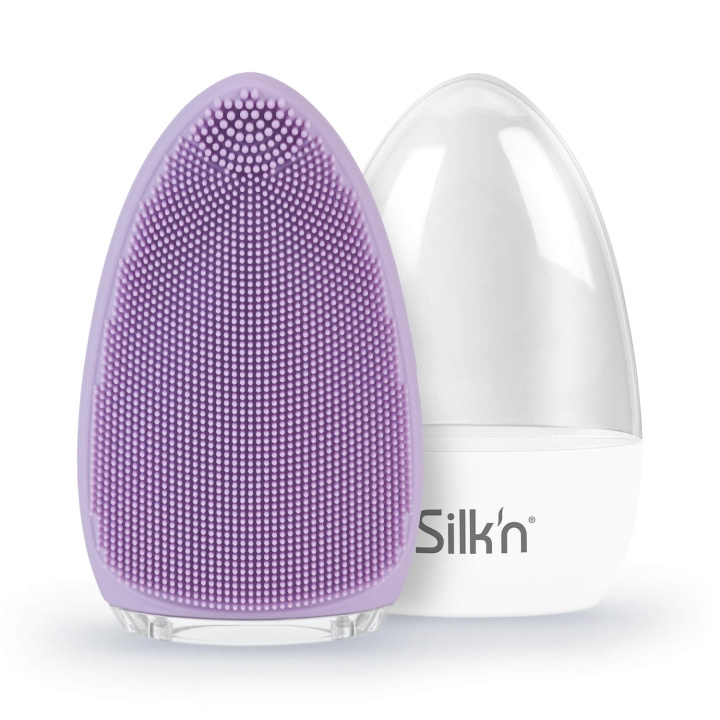 Silk´n Bright Facial Brush - Lilla FB1PE1U001 i gruppen HELSE OG SKJØNNHET / Hudpleie / Ansikt / Hudpleieverktøy hos TP E-commerce Nordic AB (D07602)