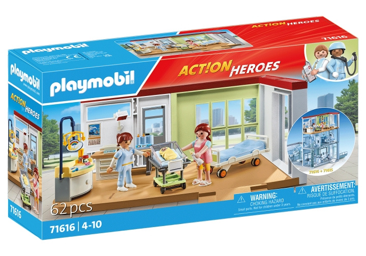 Playmobil Barselavdeling (71616) i gruppen LEKER, BARN OG BABY / Leker / Lekesett hos TP E-commerce Nordic AB (D07618)