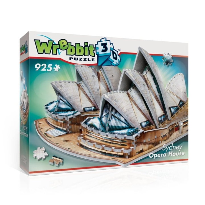 Wrebbit 3D-puslespill - Operahuset i Sydney (40970035) i gruppen SPORT, FRITID & HOBBY / Hobby / Puslespill hos TP E-commerce Nordic AB (D07668)