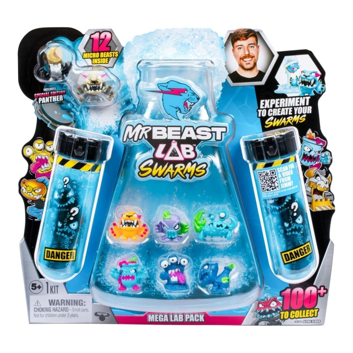 MR. BEAST LAB MrBeast Lab - Svermer Mega Lab 12-pakning (20349) i gruppen SPORT, FRITID & HOBBY / Morsomme produkter / Samlerobjekter hos TP E-commerce Nordic AB (D07701)