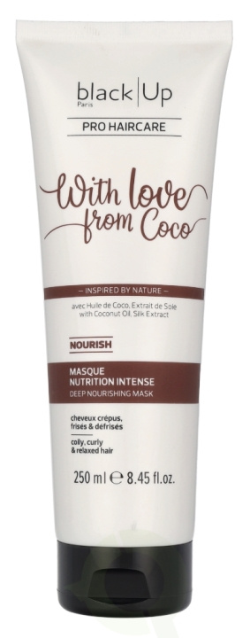 Black Up With Love De Coco Intense Nutrition Mask 250 ml i gruppen HELSE OG SKJØNNHET / Hår & styling / Hårpleie hos TP E-commerce Nordic AB (D07814)