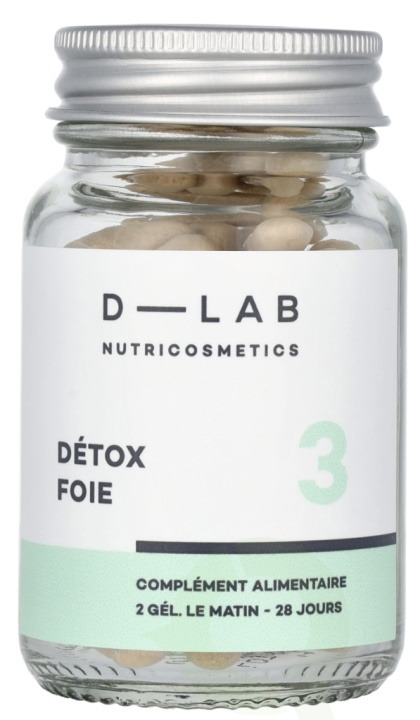 D-Lab Nutricosmetics D-Lab Detox Foie 3 Capsules 56 piece i gruppen HELSE OG SKJØNNHET / Helsepleie / Andre hos TP E-commerce Nordic AB (D07817)