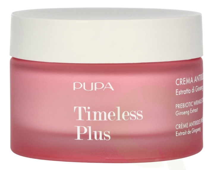 Pupa Milano Pupa Timeless Plus Prebiotic Wrinkle Cream 50 ml Ginseng Extract i gruppen HELSE OG SKJØNNHET / Hudpleie / Ansikt / Anti age hos TP E-commerce Nordic AB (D07838)