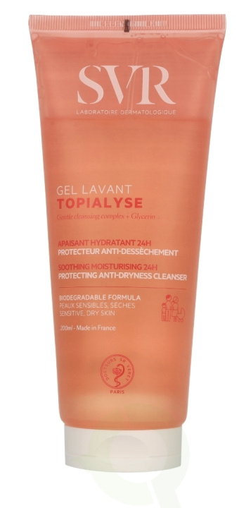 Svr Laboratories SVR Topialyse Cleansing Gel 200 ml i gruppen HELSE OG SKJØNNHET / Hudpleie / Ansikt / Rengjøring hos TP E-commerce Nordic AB (D07841)