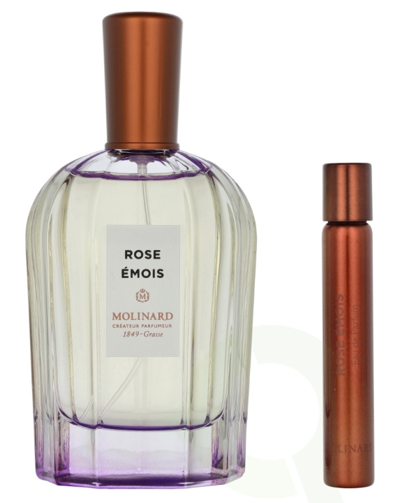 Molinard La Collection Privee Rose Emois Giftset 97.5 ml Edp Spray 90ml/Edp Spray 7,5ml i gruppen HELSE OG SKJØNNHET / Duft og parfyme / Parfyme / Parfyme for henne hos TP E-commerce Nordic AB (D07851)