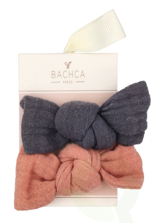 Bachca Paris Gauze Bow Hair Clip Set 2 piece 2 Pieces i gruppen SPORT, FRITID & HOBBY / Tilbehør / Annet tilbehør hos TP E-commerce Nordic AB (D07864)