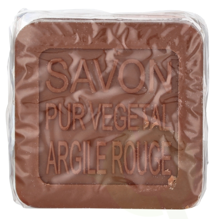 La Savonnerie De Nyons Soap Bar + Metal Box 100 g Red Clay i gruppen HELSE OG SKJØNNHET / Hudpleie / Kroppspleie / Duftsåpe hos TP E-commerce Nordic AB (D07890)