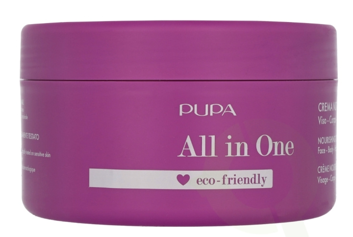 Pupa Milano Pupa All In One 1000 Uses Nourishing Cream 350 g Face-Body-Hands i gruppen HELSE OG SKJØNNHET / Hudpleie / Ansikt / Ansiktskrem hos TP E-commerce Nordic AB (D07908)