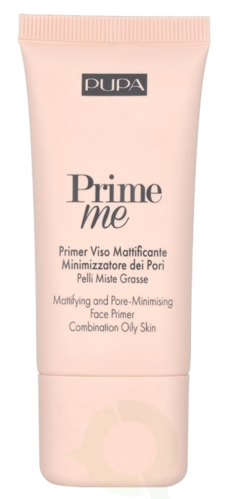 Pupa Milano Pupa Prime Me Mattifying And Pore-Minimizing Face Primer 30 ml i gruppen HELSE OG SKJØNNHET / Makeup / Makeup ansikt / Primer hos TP E-commerce Nordic AB (D07919)